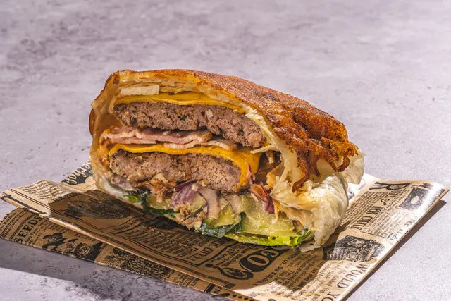 Cūkgaļas Wrapburgers
