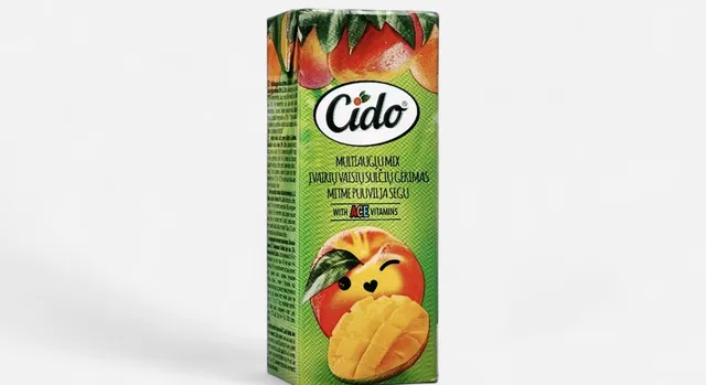 Multiaugļu sula Cido 0.2l