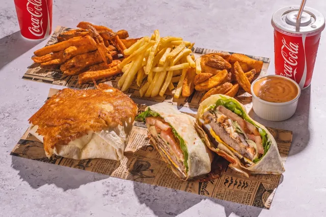 C/g Wrap Burger Box