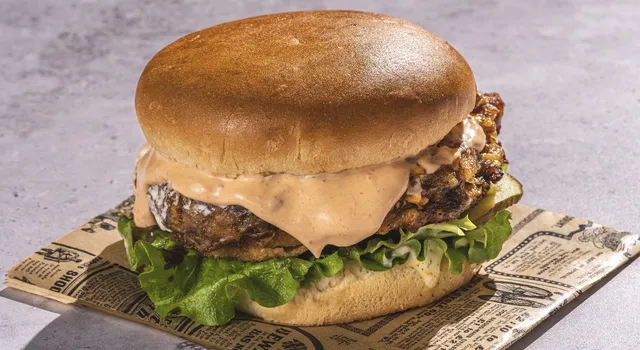 Chick 'n Cheese Burger