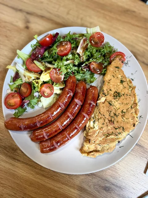Omlete ar Mednieku desiņām